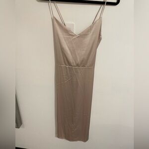 Shein Satin Tie Back Dress